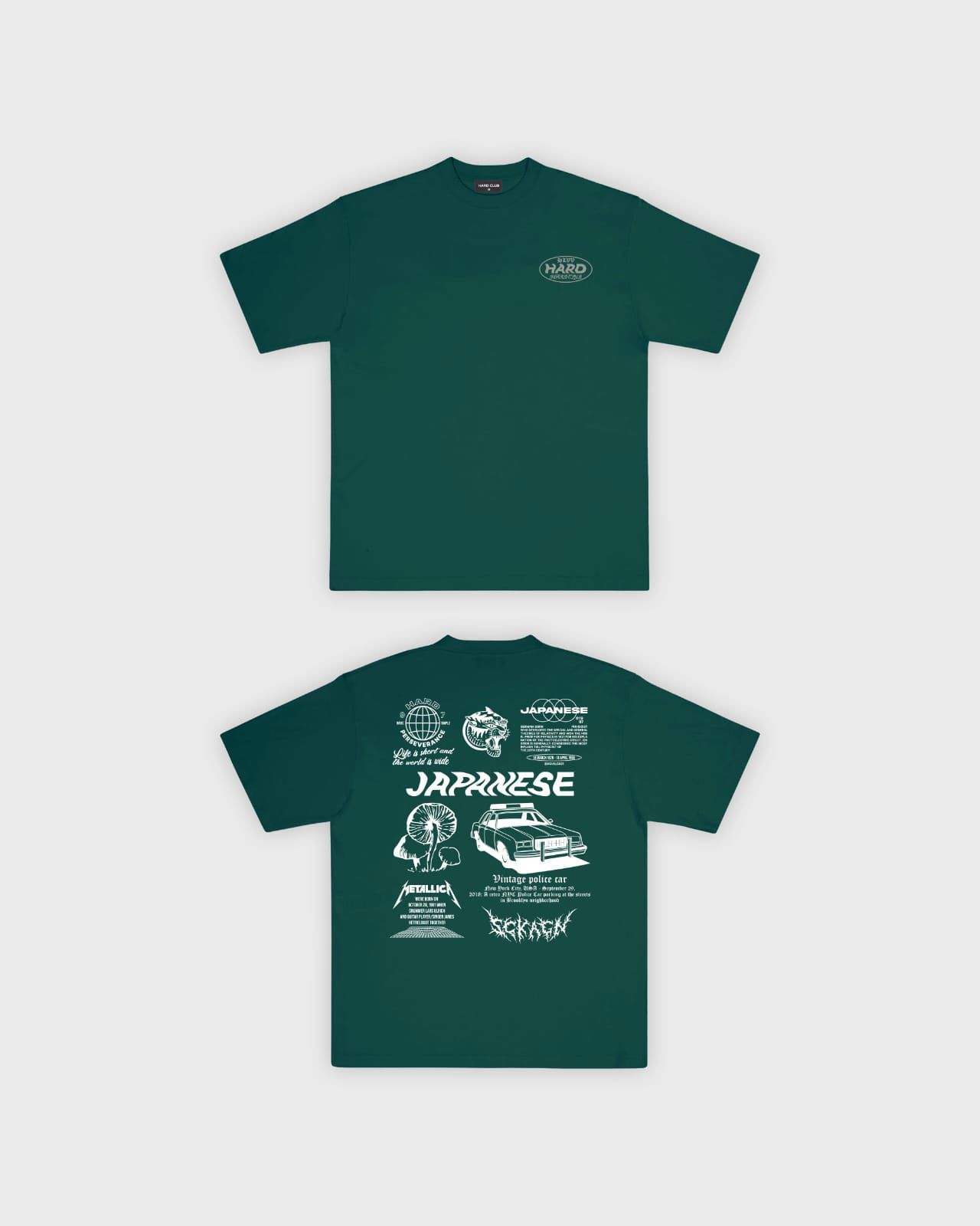 Polo oversize verde